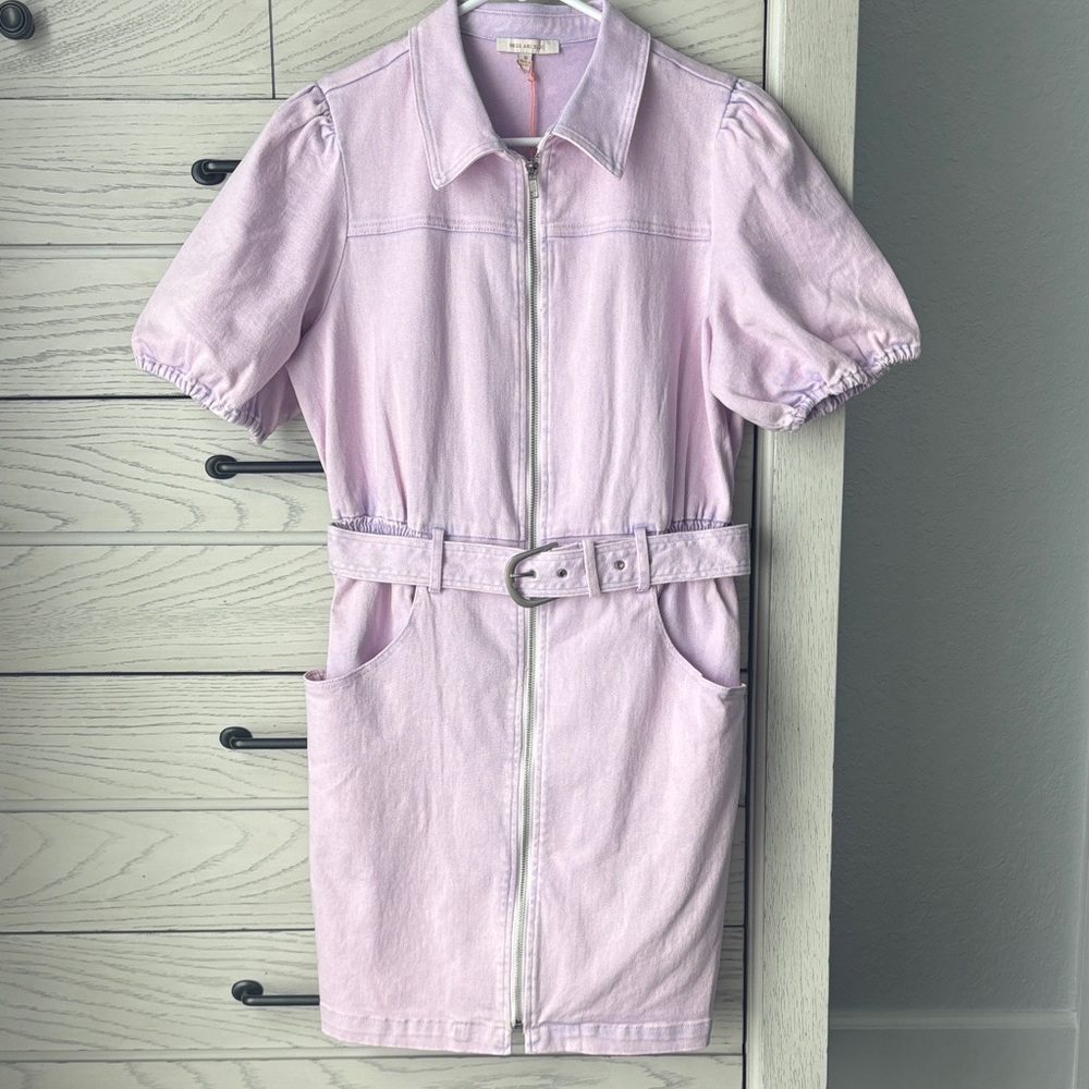 Skies Are Blue Lavender Zip-Up Jacket